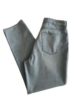 PacSun "MOM Jean" Size 28 Light Blue Denim High Rise Straight Leg Jean Pants